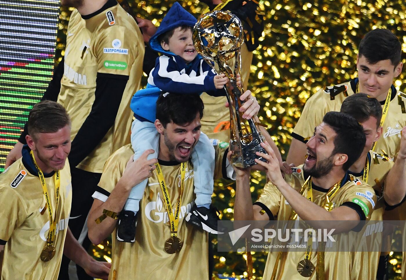 Russia Soccer Premier League Zenit Championship