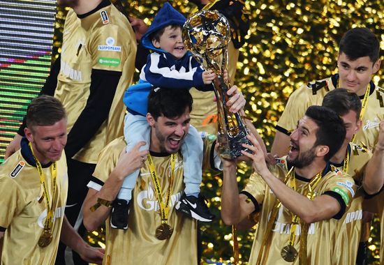 Russia Soccer Premier League Zenit Championship