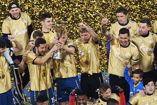 Russia Soccer Premier League Zenit Championship