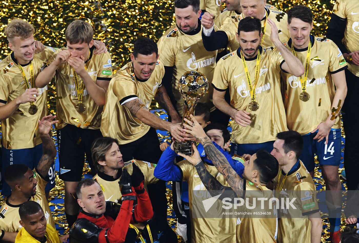 Russia Soccer Premier League Zenit Championship