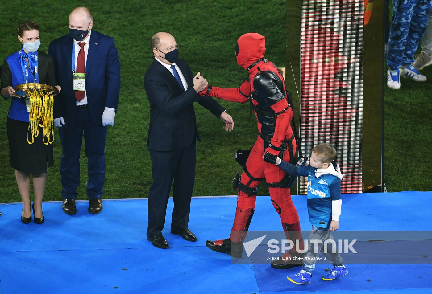 Russia Soccer Premier League Zenit Championship