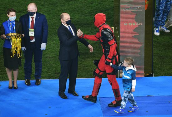 Russia Soccer Premier League Zenit Championship