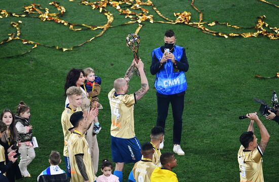 Russia Soccer Premier League Zenit Championship