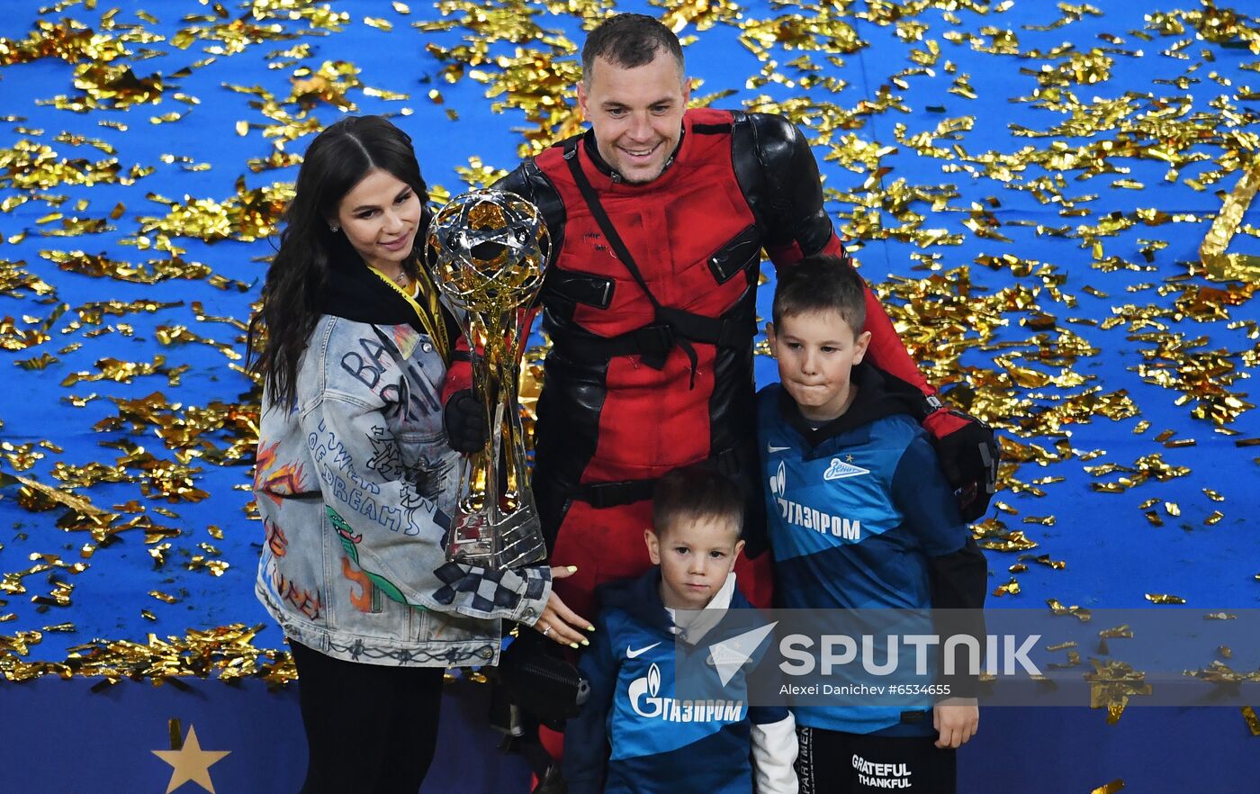 Russia Soccer Premier League Zenit Championship
