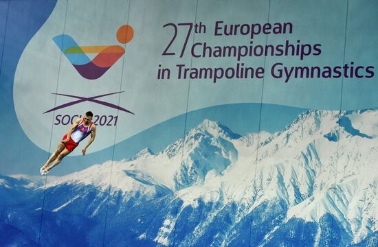 Russia Trampoline Gymnastics European Championships