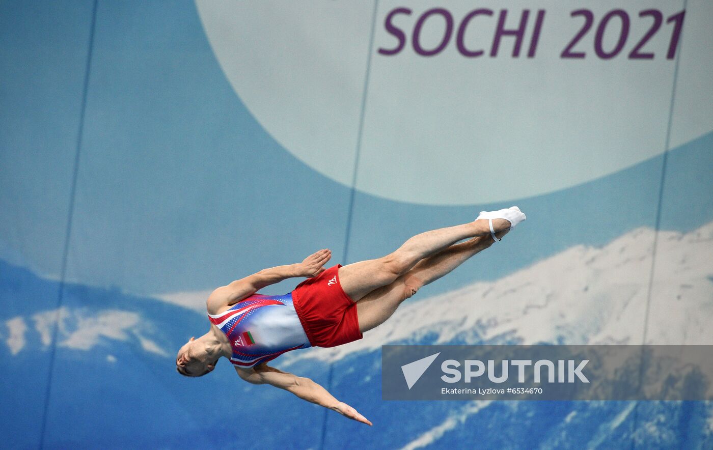 Russia Trampoline Gymnastics European Championships