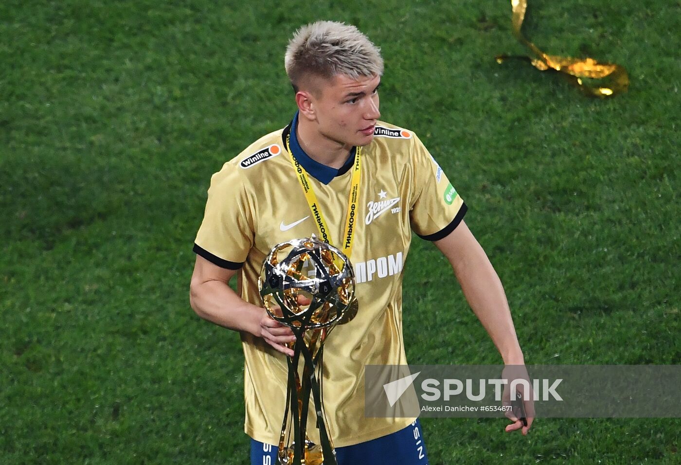 Russia Soccer Premier League Zenit Championship