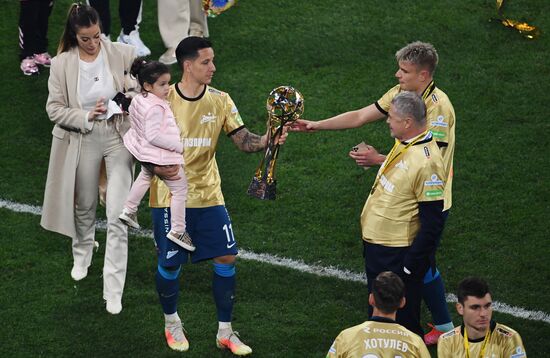 Russia Soccer Premier League Zenit Championship