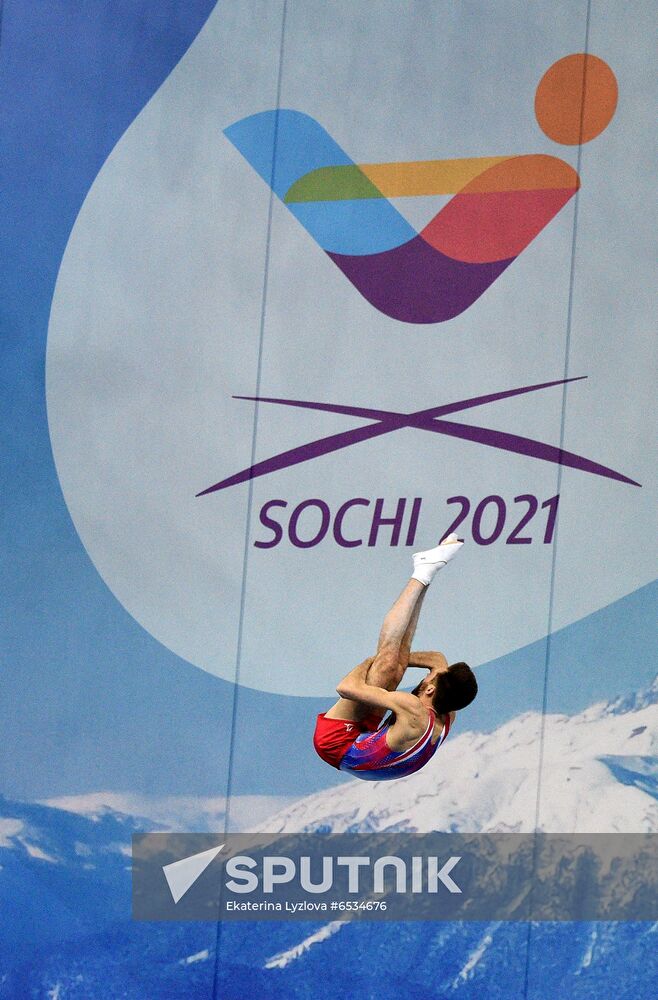 Russia Trampoline Gymnastics European Championships