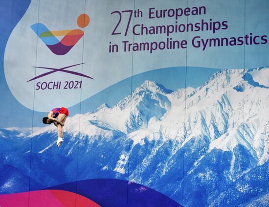 Russia Trampoline Gymnastics European Championships