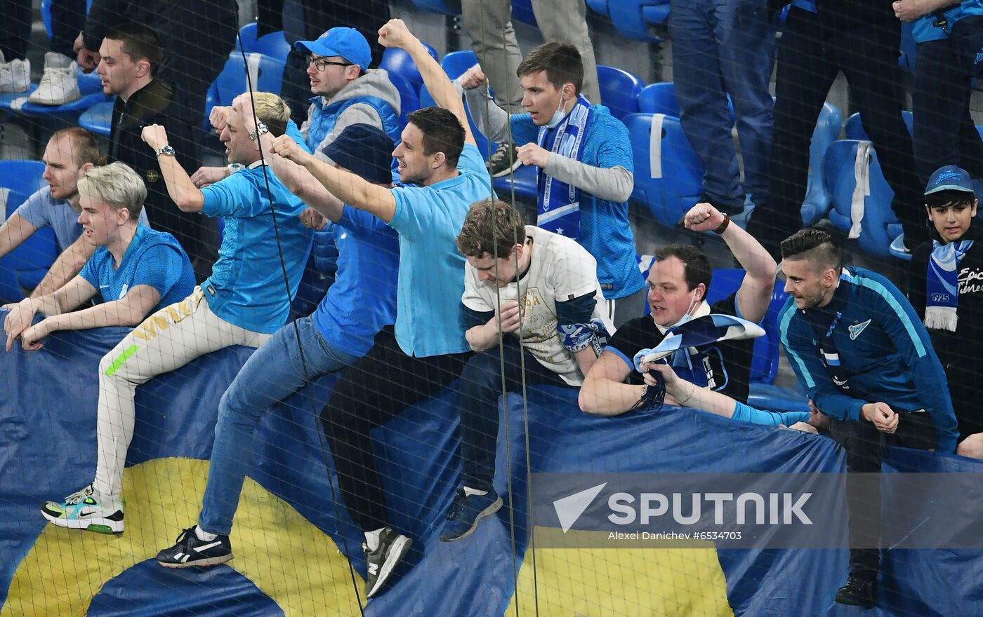 Russia Soccer Premier League Zenit Championship