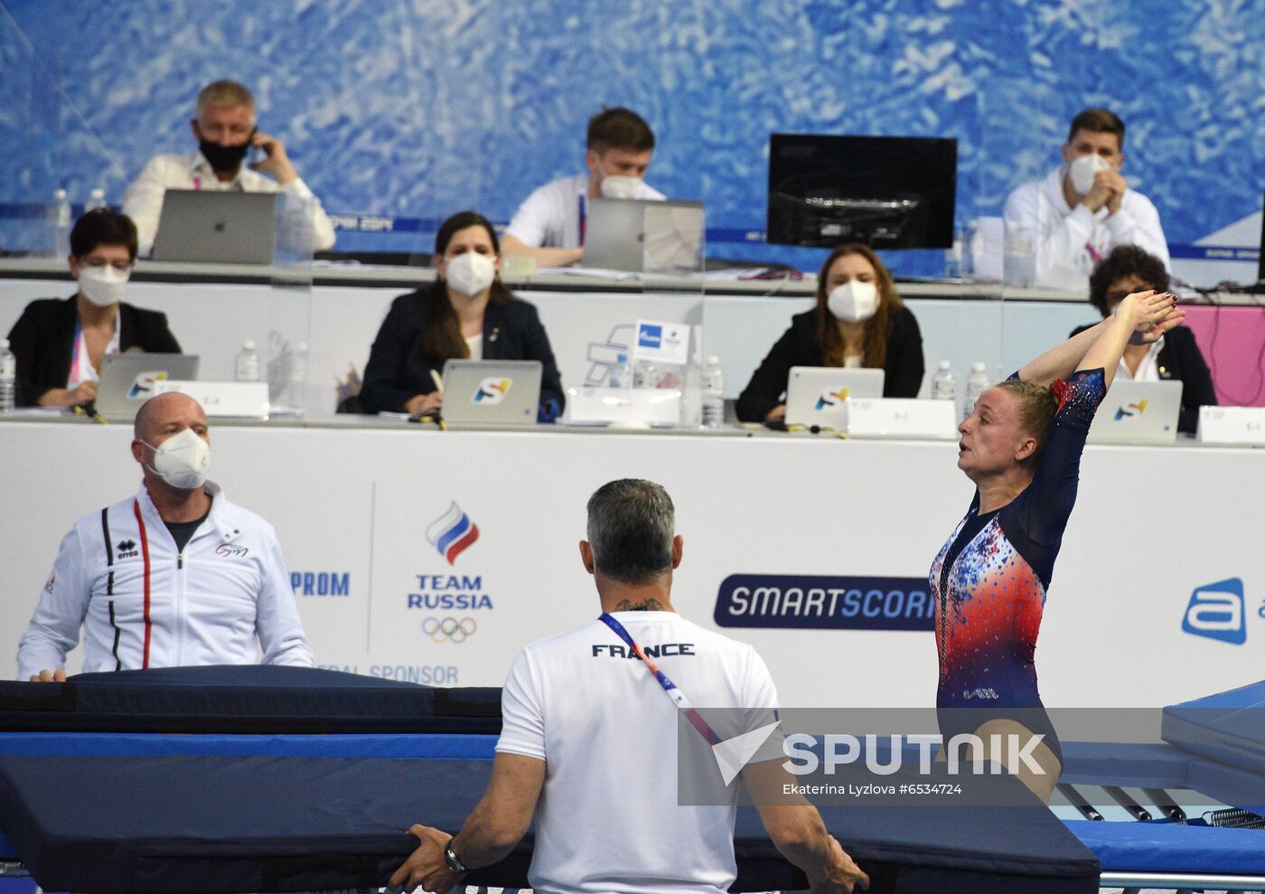 Russia Trampoline Gymnastics European Championships