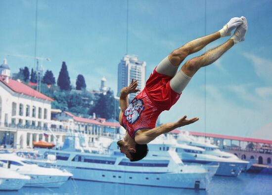Russia Trampoline Gymnastics European Championships