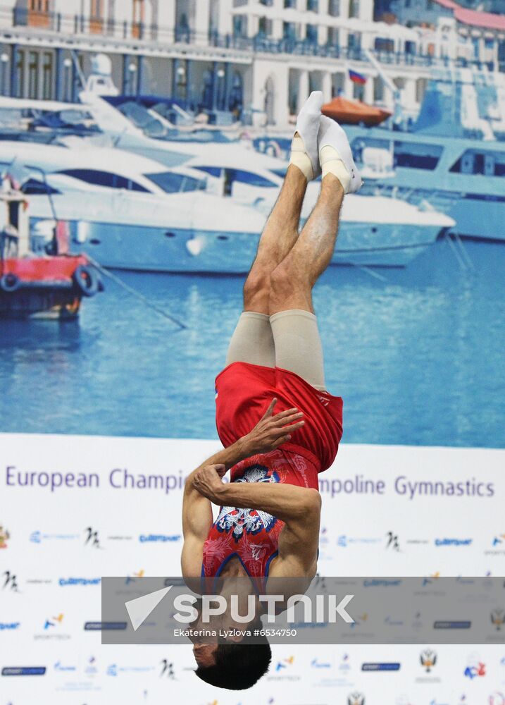 Russia Trampoline Gymnastics European Championships