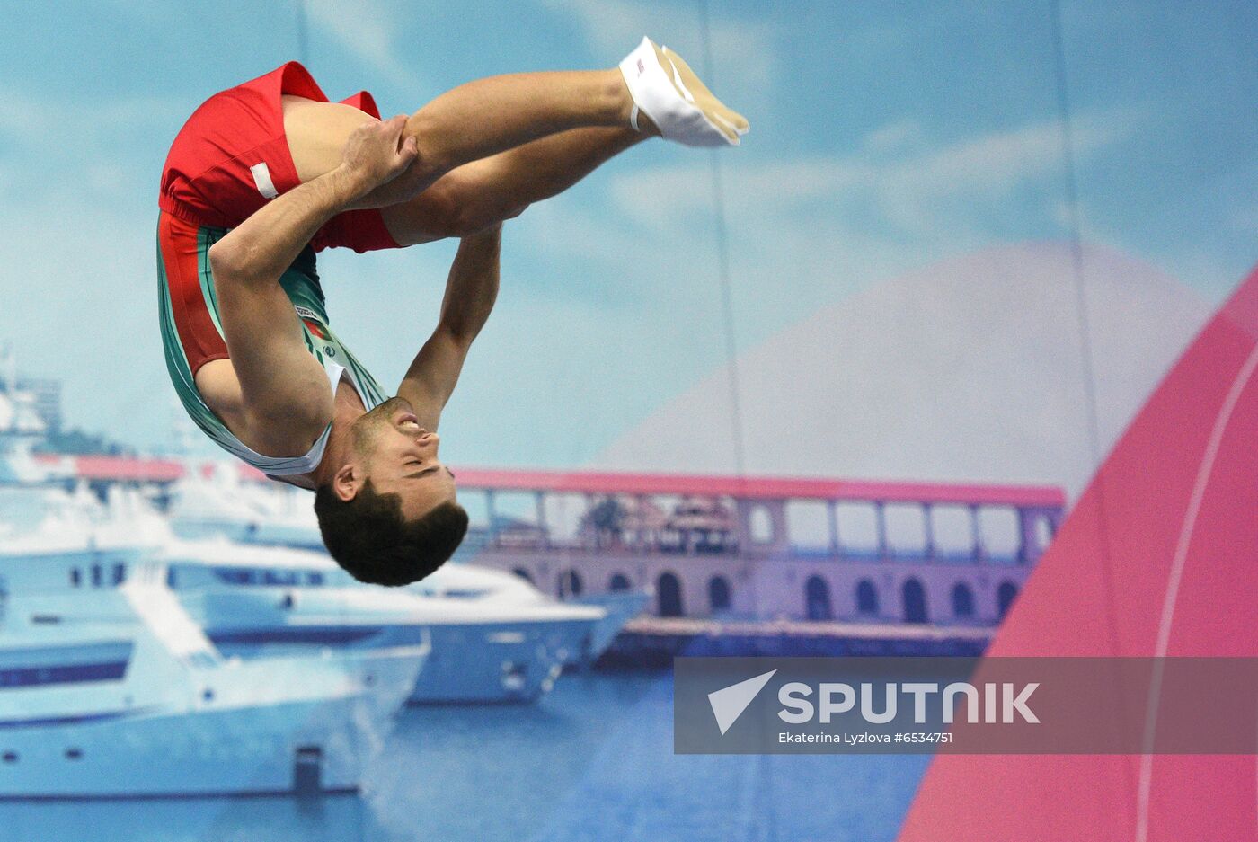 Russia Trampoline Gymnastics European Championships