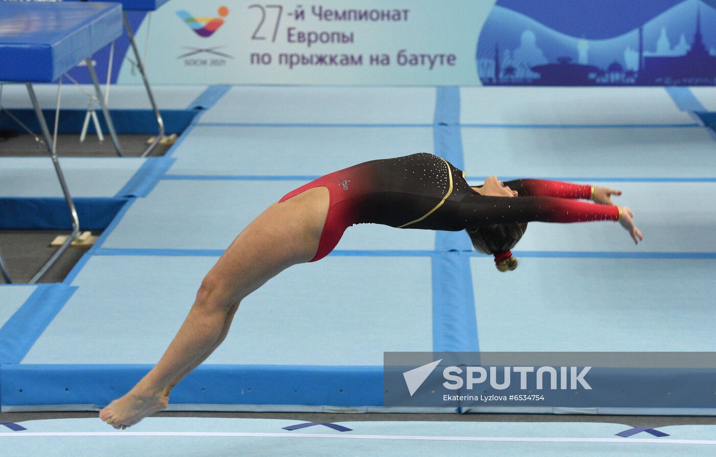 Russia Trampoline Gymnastics European Championships