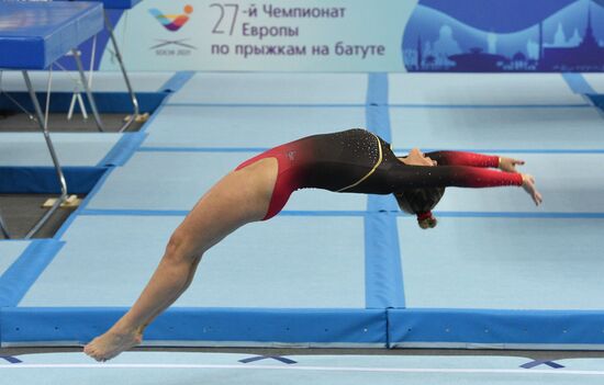 Russia Trampoline Gymnastics European Championships