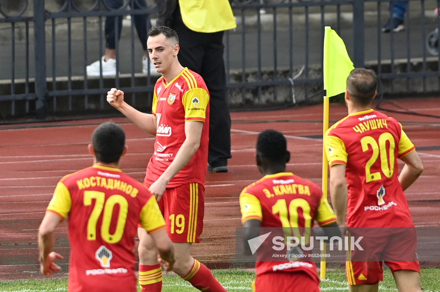 Russia Soccer Premier-League Arsenal - Spartak