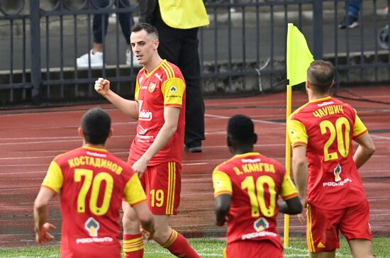 Russia Soccer Premier-League Arsenal - Spartak
