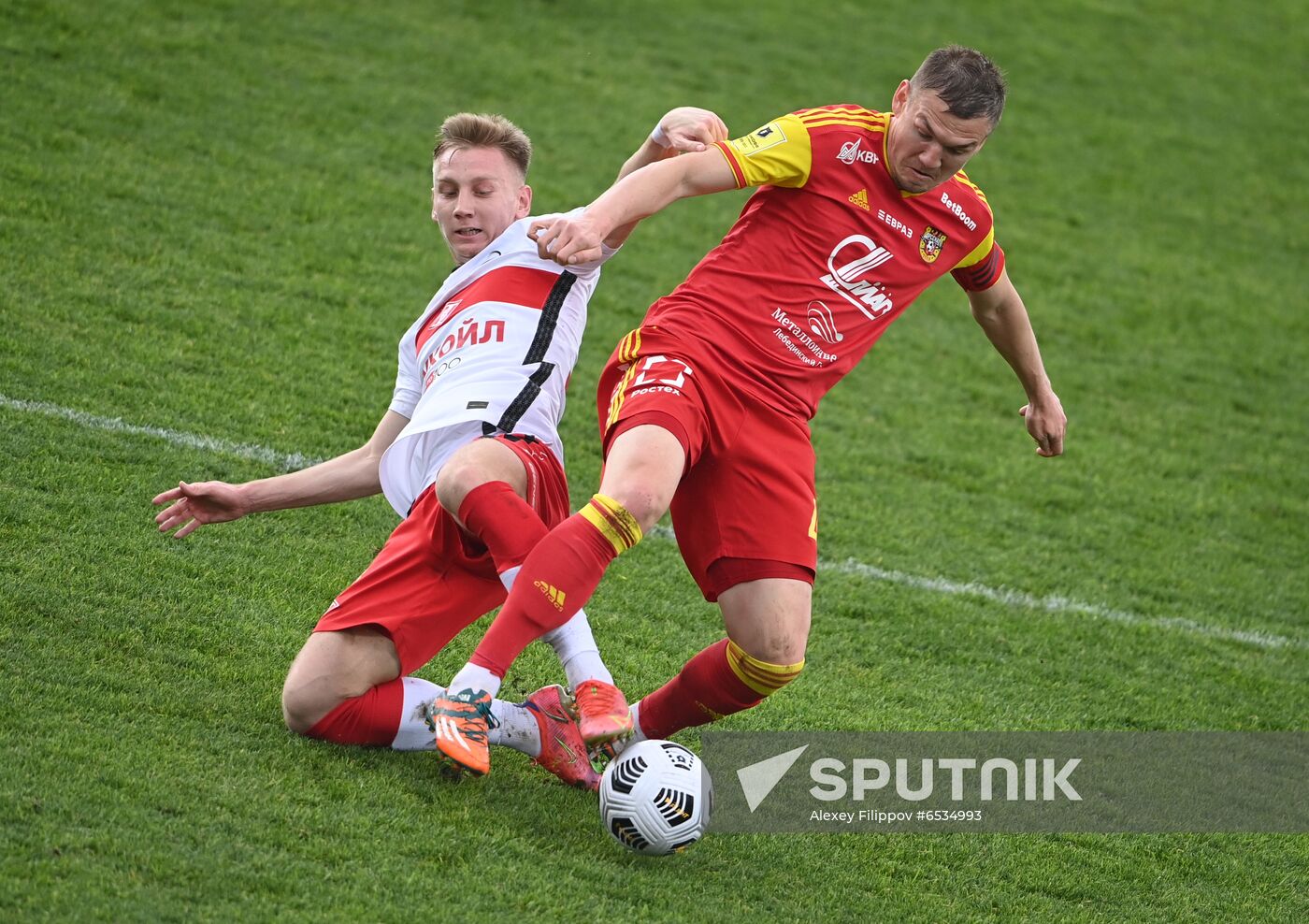 Russia Soccer Premier-League Arsenal - Spartak