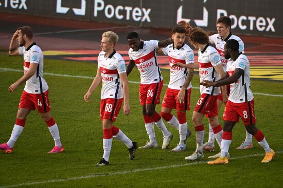Russia Soccer Premier-League Arsenal - Spartak