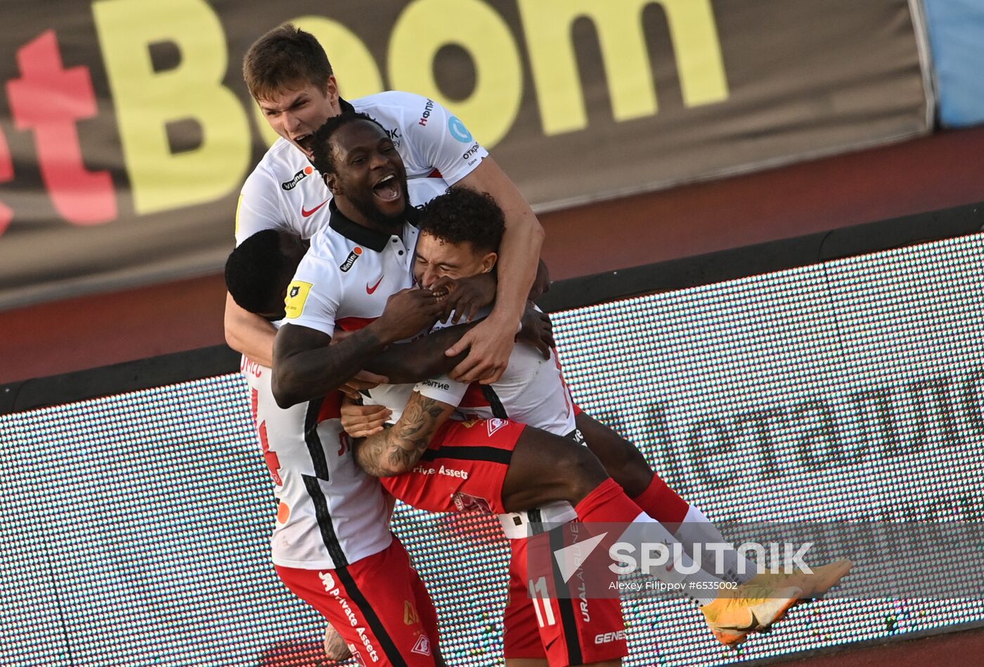 Russia Soccer Premier-League Arsenal - Spartak