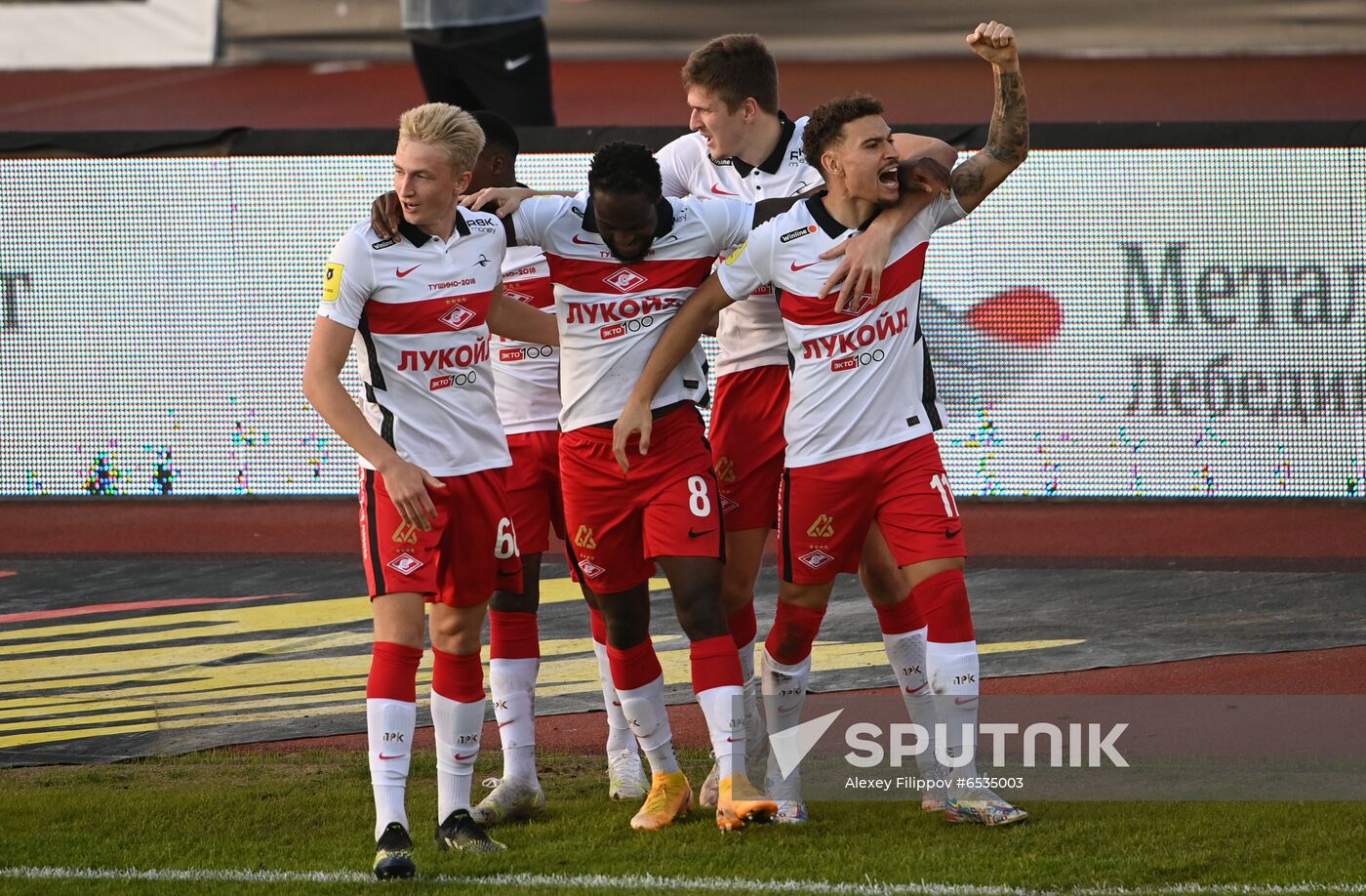 Russia Soccer Premier-League Arsenal - Spartak
