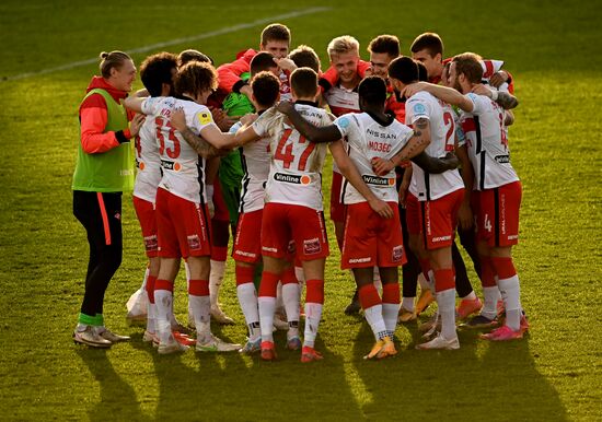 Russia Soccer Premier-League Arsenal - Spartak