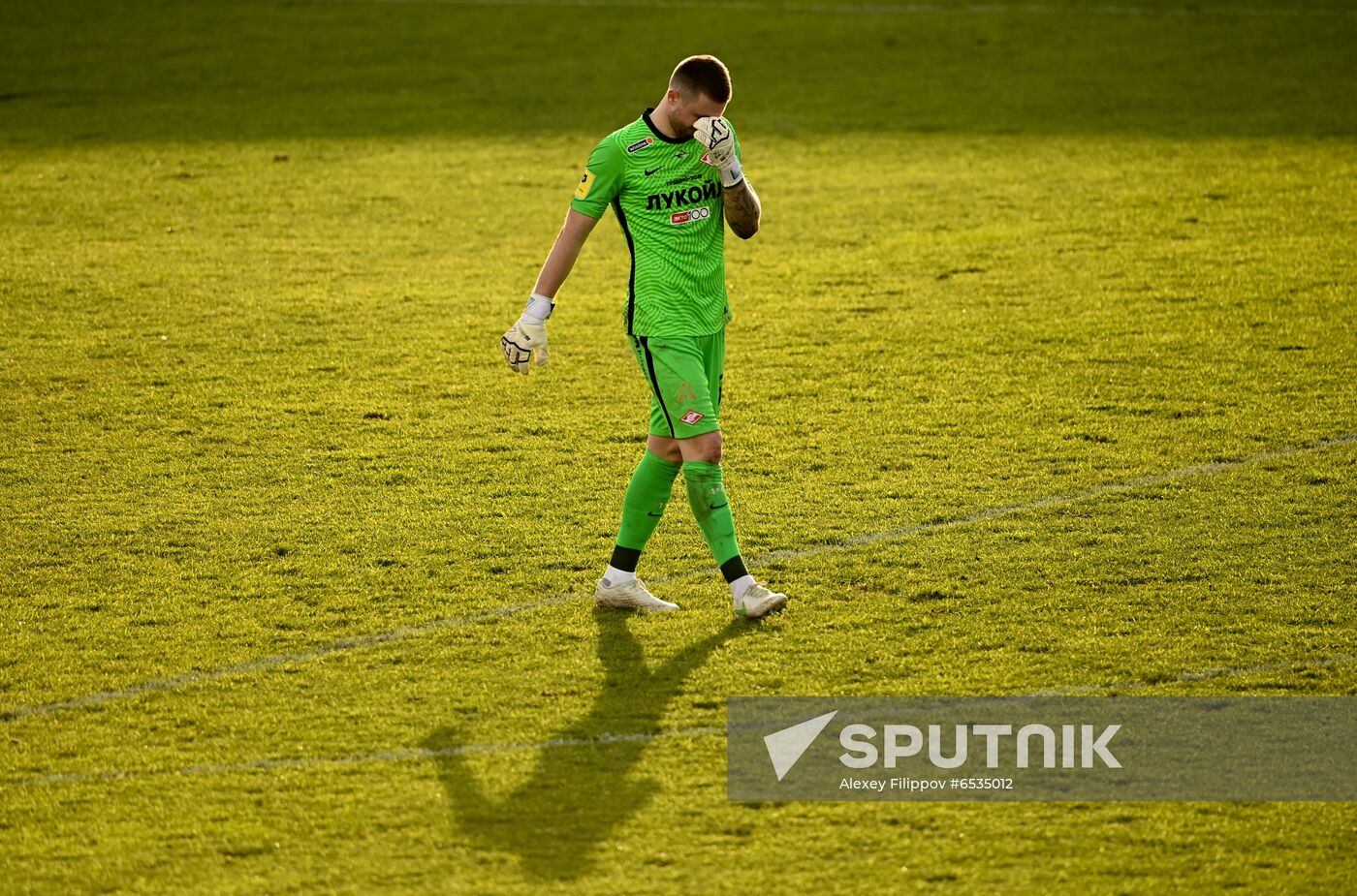 Russia Soccer Premier-League Arsenal - Spartak