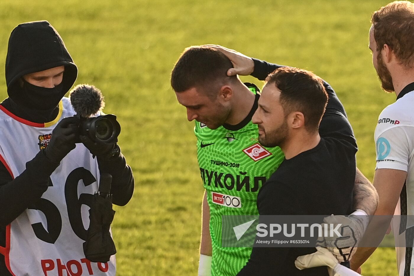 Russia Soccer Premier-League Arsenal - Spartak