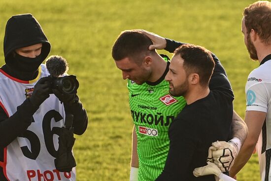 Russia Soccer Premier-League Arsenal - Spartak