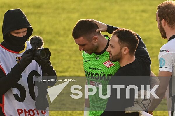 Russia Soccer Premier-League Arsenal - Spartak