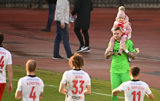 Russia Soccer Premier-League Arsenal - Spartak
