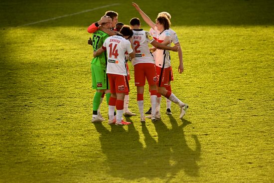 Russia Soccer Premier-League Arsenal - Spartak