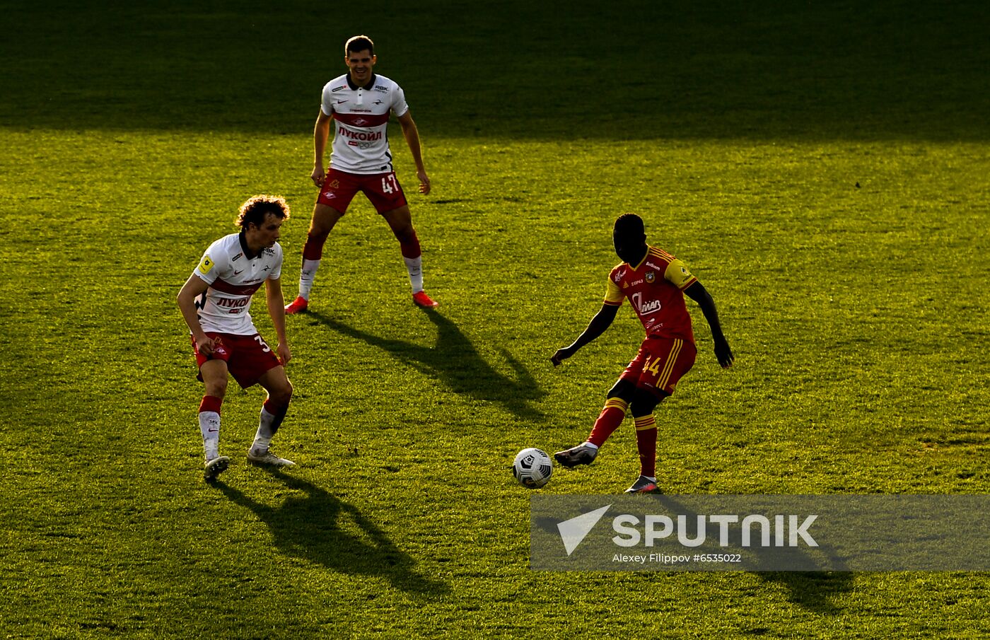 Russia Soccer Premier-League Arsenal - Spartak