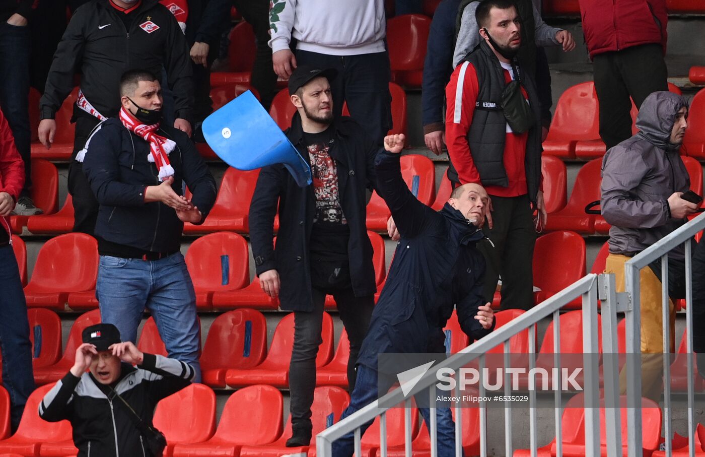 Russia Soccer Premier-League Arsenal - Spartak