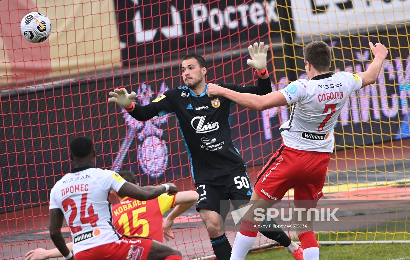 Russia Soccer Premier-League Arsenal - Spartak