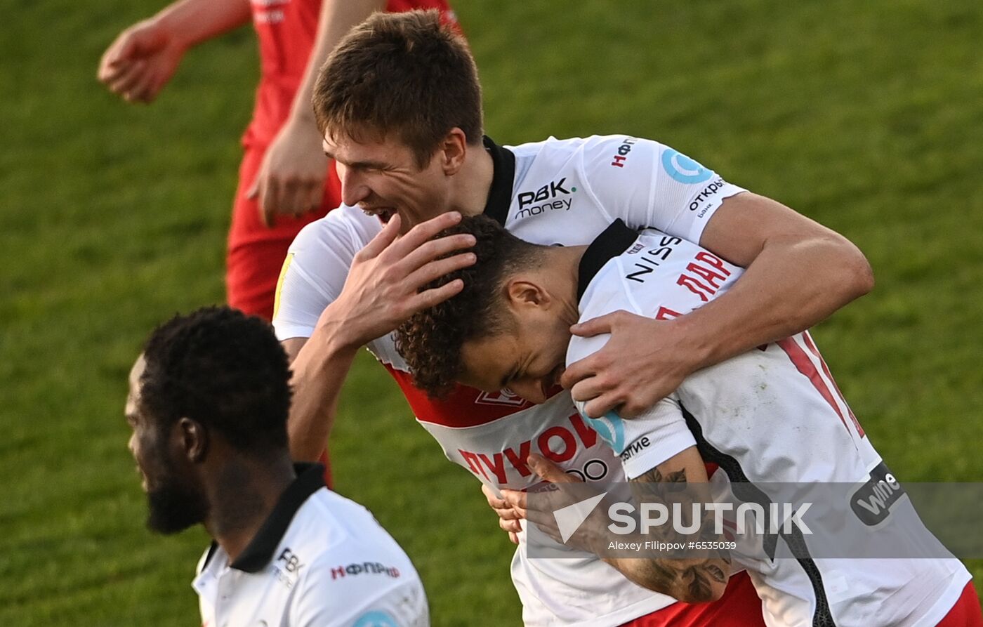 Russia Soccer Premier-League Arsenal - Spartak