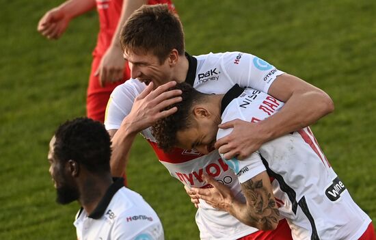 Russia Soccer Premier-League Arsenal - Spartak