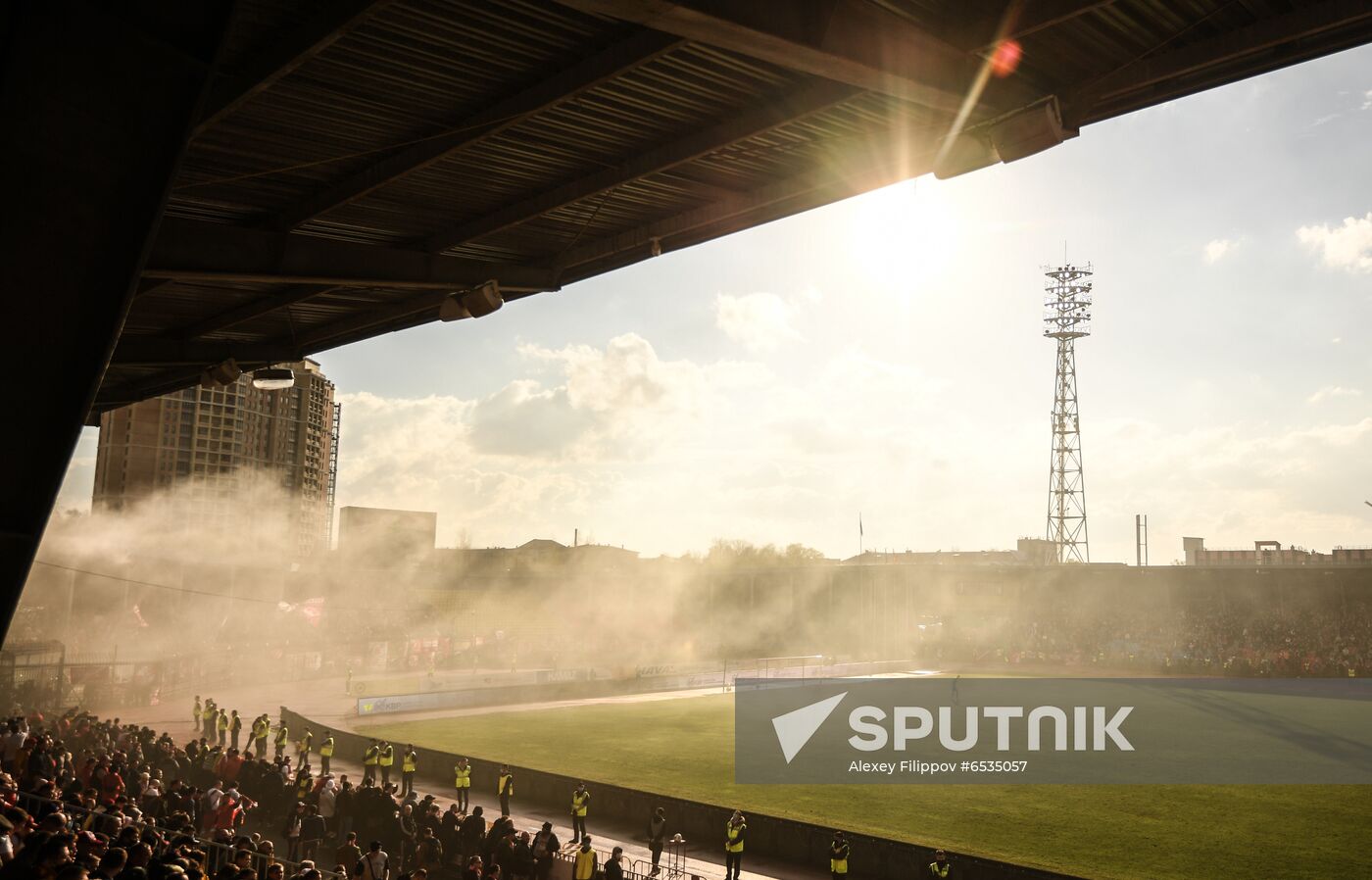 Russia Soccer Premier-League Arsenal - Spartak