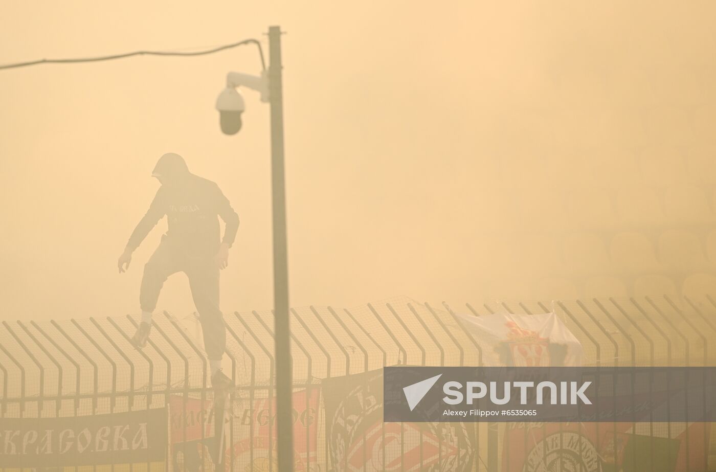 Russia Soccer Premier-League Arsenal - Spartak