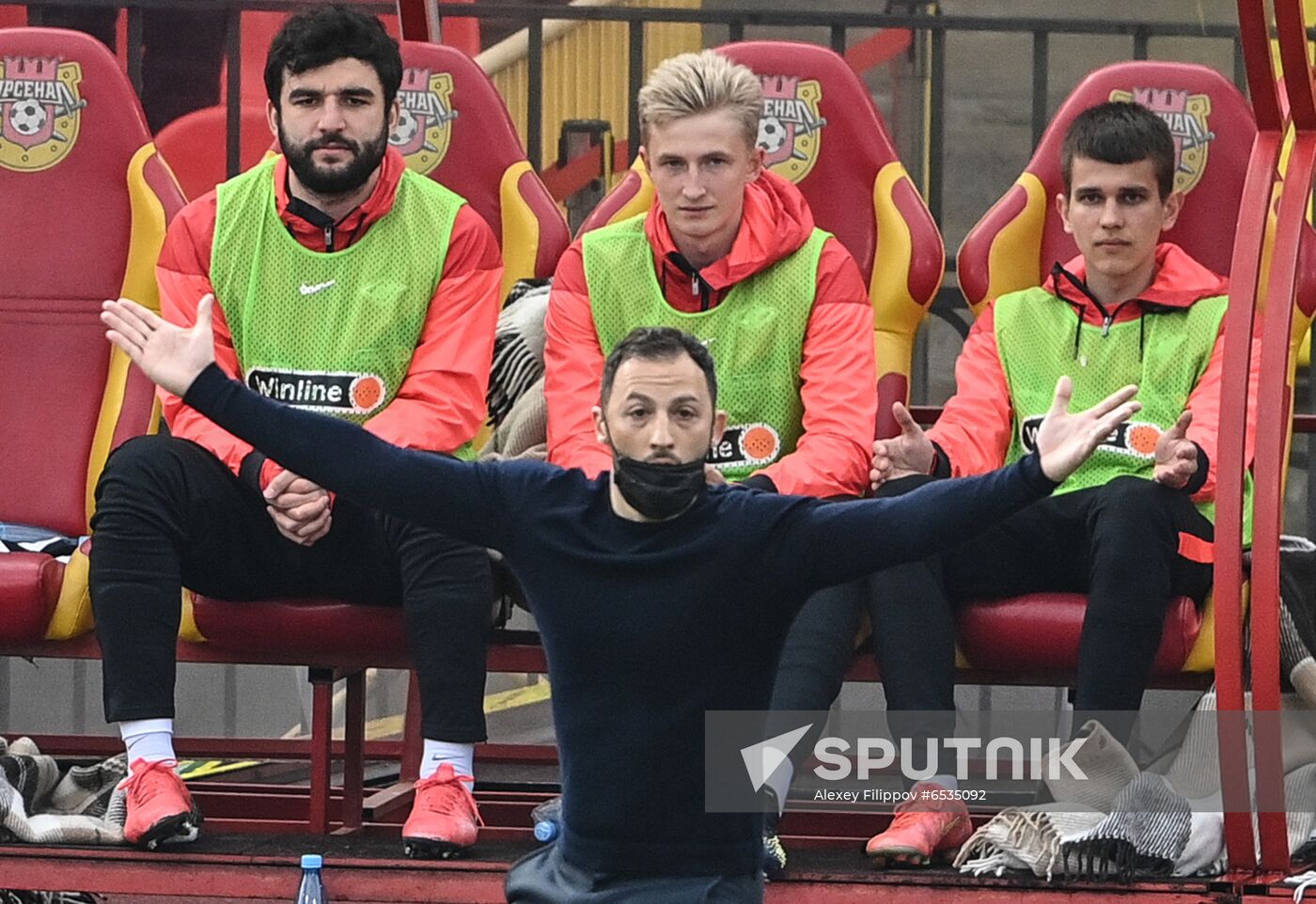 Russia Soccer Premier-League Arsenal - Spartak
