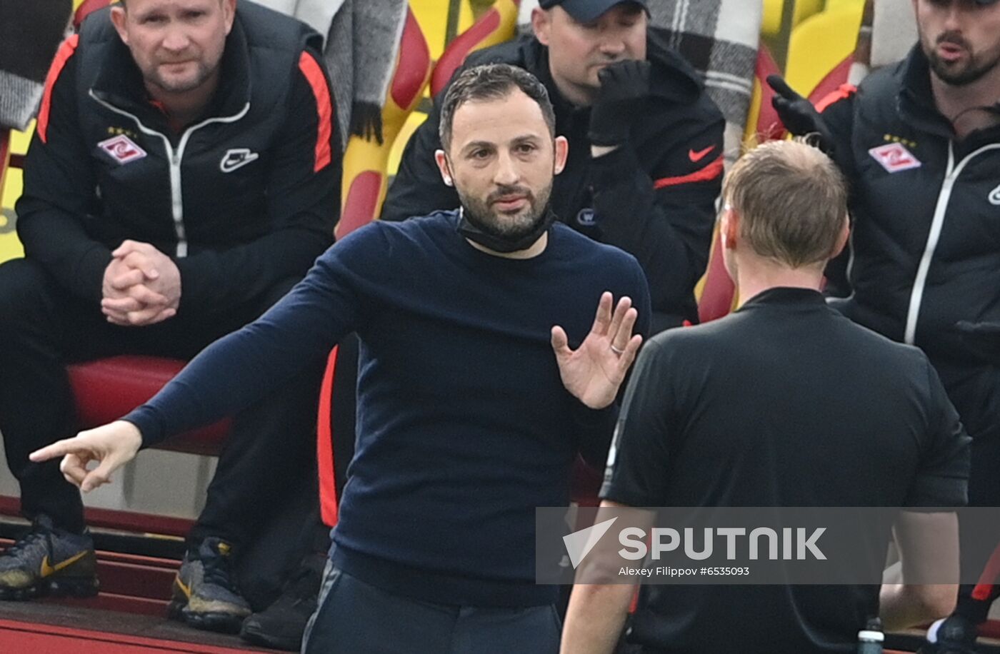 Russia Soccer Premier-League Arsenal - Spartak