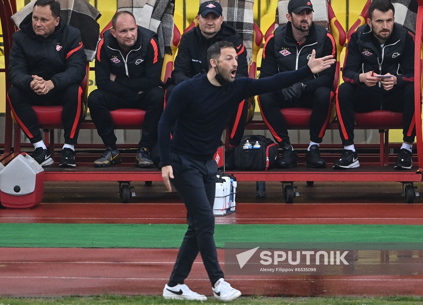 Russia Soccer Premier-League Arsenal - Spartak