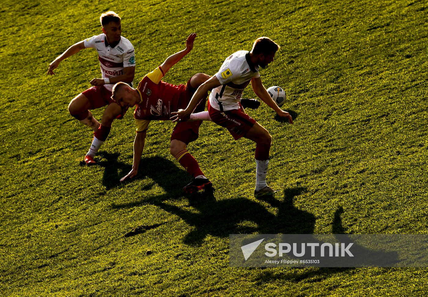 Russia Soccer Premier-League Arsenal - Spartak