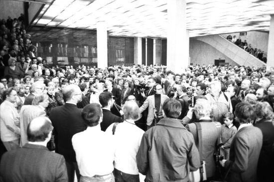 Mikhail Shemyakin's exhibition in Moscow