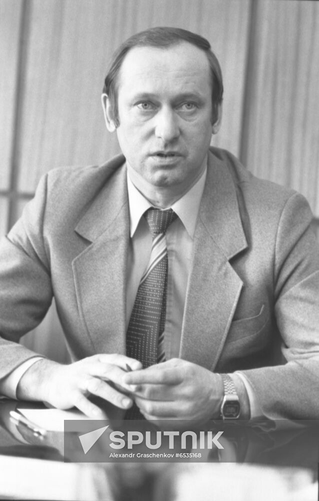 First Secretary of Ramenskoye City Party Committee Vladimir Demin