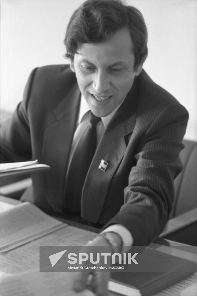 Second Secretary of Ramenskoye City Committee of USSR Communist Party Yury Lipatov