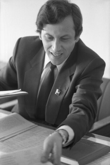 Second Secretary of Ramenskoye City Committee of USSR Communist Party Yury Lipatov