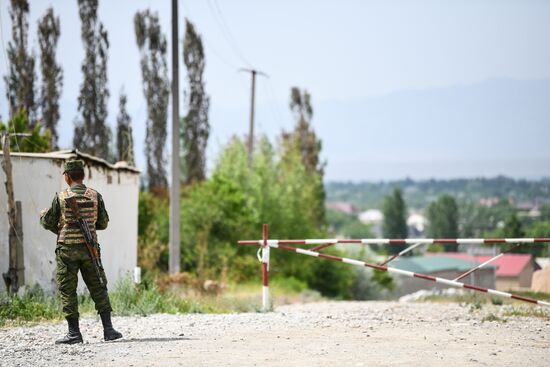 Kyrgyzstan Tajikistan Border Conflict